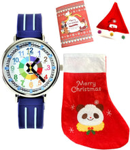画像をギャラリービューアに読み込む, キッダス 知育腕時計 日本語 クリスマス 4点セット