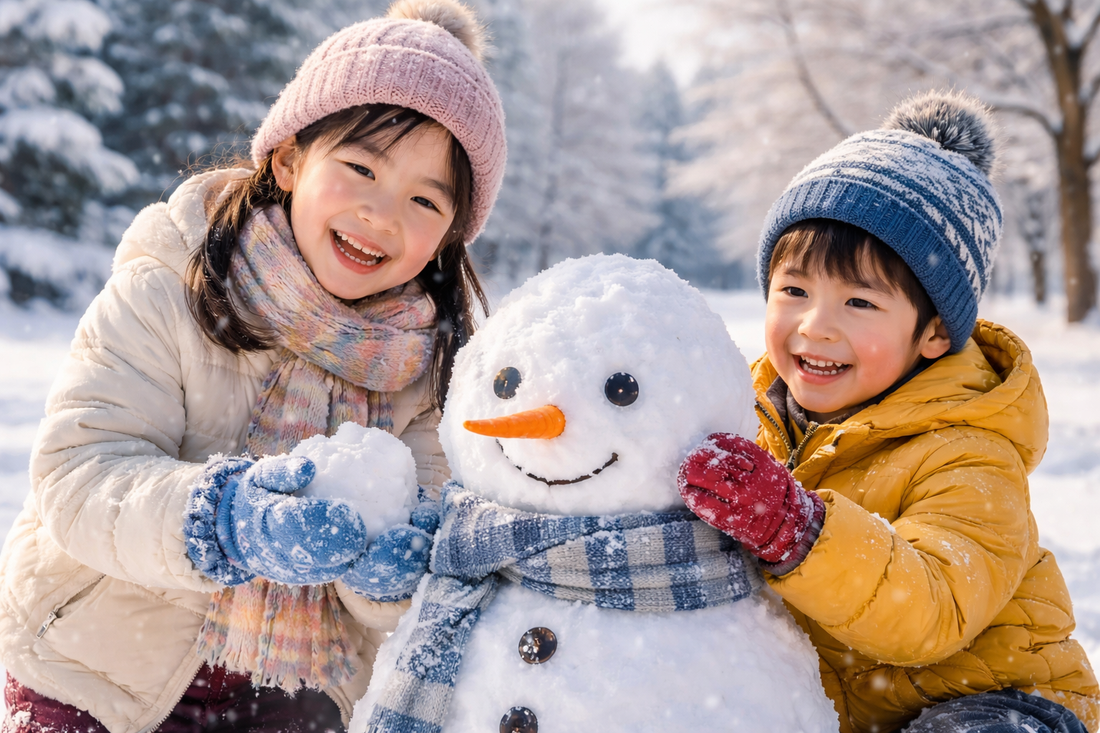 最近、日本は雪が多い？親子で学ぶ“ふしぎな雪”と冬の知育あそび❄️👨‍👩‍👧‍👦