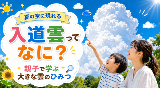 入道雲ってなに？夏の空に現れる大きな雲のひみつ☁️