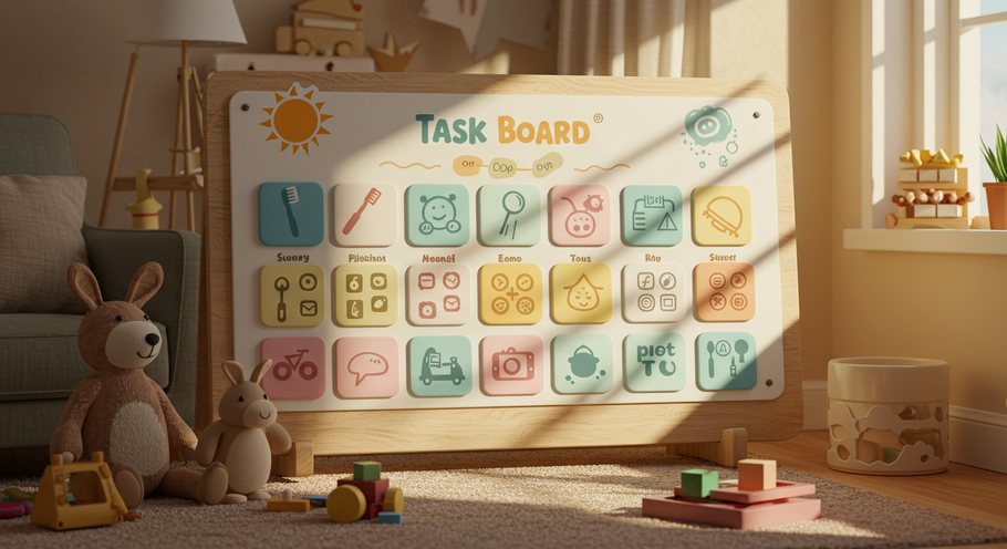 「やることボード」で夏休みを見える化！幼児でもできるタスク管理術🗓️✨