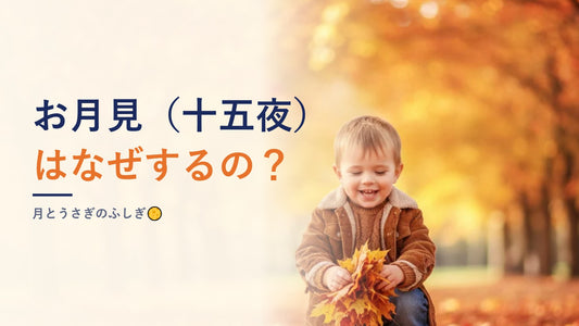 お月見（十五夜）はなぜするの？月とうさぎのふしぎ🌕