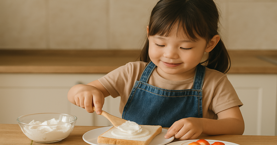🌧️梅雨入りにぴったり！3～6歳の子どもと一緒に作れる、かんたんで安心なお菓子🍪🍓
